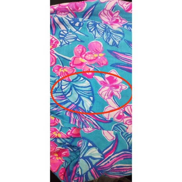 Lilly Pulitzer Delaney Short Sleeve Mini Dress Cumulus Blue Printed S-6 279602 - Picture 15 of 15